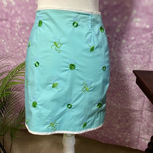 Lily Pulitzer reversible wrap around skirt - Picture 11 of 14